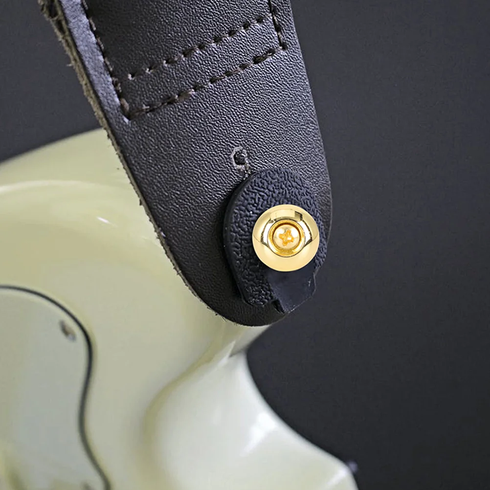1 set Premium Metal Guitar Strap Lock Anti Buckle Button for Electric Acoustic Bass Ukulele Instruments
1 set Premium Metal Guitar Strap Lock Anti Buckle Button for Electric Acoustic Bass Ukulele Instruments