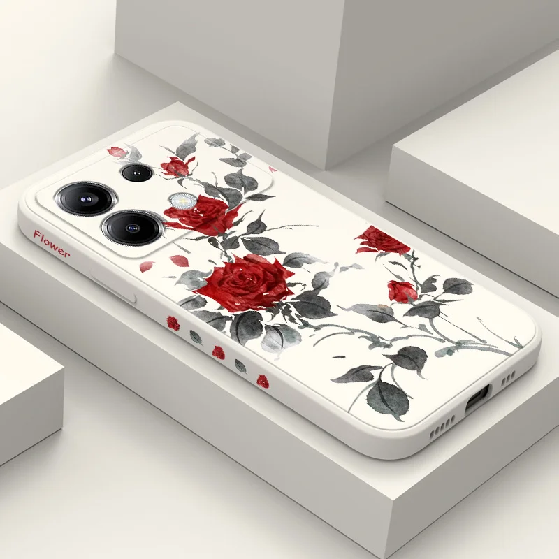 Graceful Rose Phone Case For Xiaomi Poco X7 X6 F6 M6 M5 M5S F5 X5 F4 X4 M4 F3 M3 X3 Pro 4G 5G GT Silicone Cover
Graceful Rose Phone Case For Xiaomi Poco X7 X6 F6 M6 M5 M5S F5 X5 F4 X4 M4 F3 M3 X3 Pro 4G 5G GT Silicone Cover