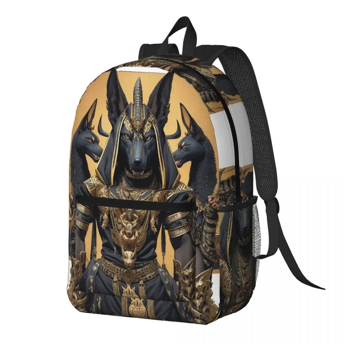 Anubis Egyptian God With Hieroglyphics Backpack Daypack Large Capacity Children BookBag School Bag Shoulder Bags for Men Women
Anubis Egyptian God With Hieroglyphics Backpack Daypack Large Capacity Children BookBag School Bag Shoulder Bags for Men Women