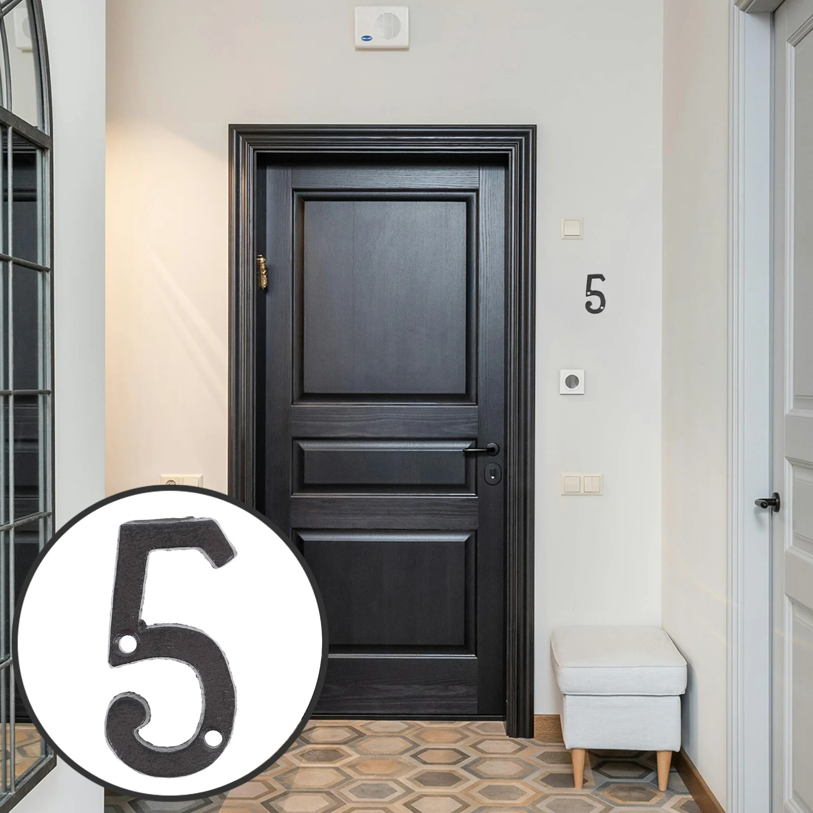 1 Set Large-Sized Number 5 Cast Iron House Numbers For Outside Modern Mailbox Address Numbers Outdoor Metal Number Sign Street
1 Set Large-Sized Number 5 Cast Iron House Numbers For Outside Modern Mailbox Address Numbers Outdoor Metal Number Sign Street