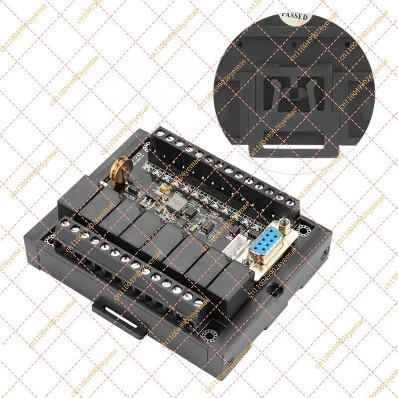 Плата управления ПЛК FX1N-20MR с корпусом и кабелем для программирования, 1AD+1DA, 12 входов, 8 выходов, модуль реле с задержкой, DC10-28В
Плата управления ПЛК FX1N-20MR с корпусом и кабелем для программирования, 1AD+1DA, 12 входов, 8 выходов, модуль реле с задержкой, DC10-28В