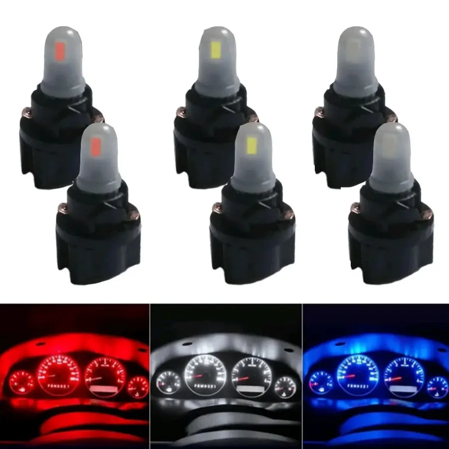 10x Car 12V 3000K 6000K White Red Ice Blue Lights Auto Panel Lights T5 T6.5 W1.2W LED Bulb Canbus Dashboard Instrument Lighting
10x Car 12V 3000K 6000K White Red Ice Blue Lights Auto Panel Lights T5 T6.5 W1.2W LED Bulb Canbus Dashboard Instrument Lighting