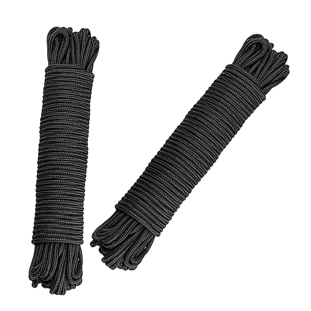 2 Rolls Clothes Braided Rope Nylon Camping Hanging Line Outdoors and Backpacking Clothesline
2 Rolls Clothes Braided Rope Nylon Camping Hanging Line Outdoors and Backpacking Clothesline