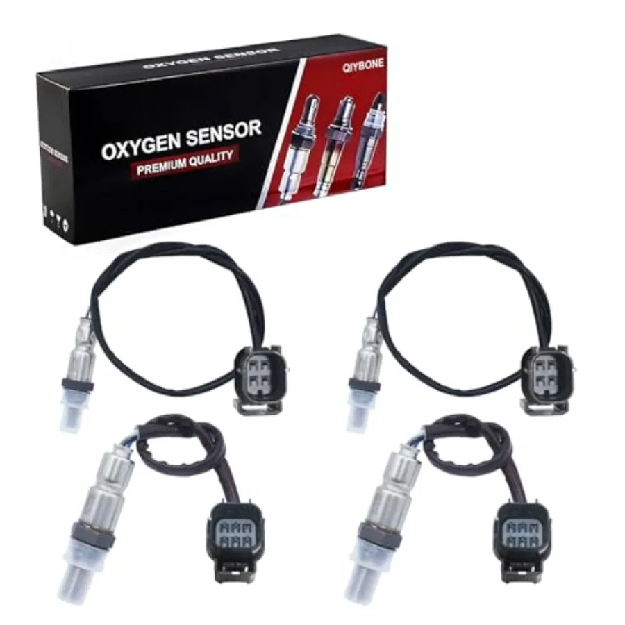 Комплект из 4 датчиков кислорода (O2) для Honda Accord 2008-2012 EX LX LX-S и Honda Odyssey: передний и задний, номера 234-5098, 234-4461
Комплект из 4 датчиков кислорода (O2) для Honda Accord 2008-2012 EX LX LX-S и Honda Odyssey: передний и задний, номера 234-5098, 234-4461