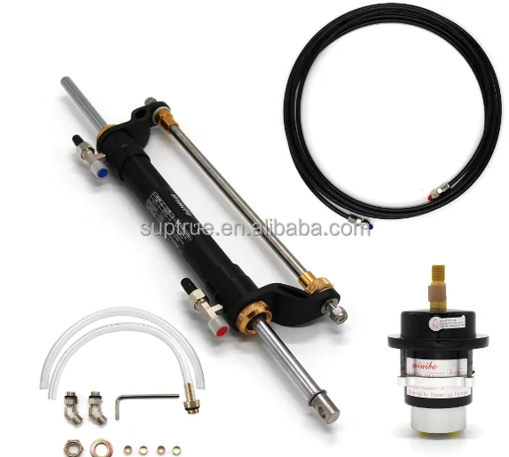 90HP Marine Hydraulic Outboard Steering Unit System And Cylinder Pump Tube For Boat
90HP Marine Hydraulic Outboard Steering Unit System And Cylinder Pump Tube For Boat