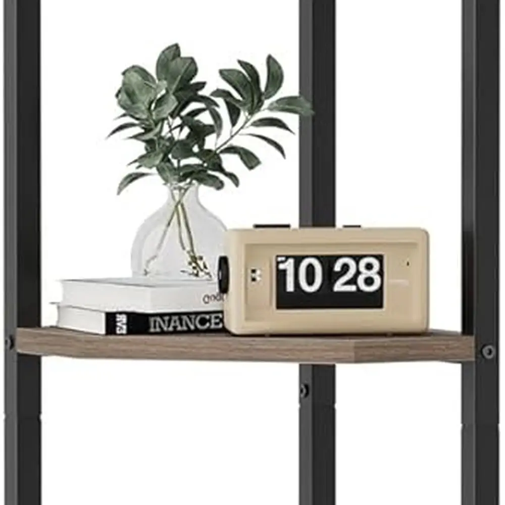 70 Grey 5-Tier Corner Bookshelf & Plant Stand - Heavy Duty Storage for Home & Office
70 Grey 5-Tier Corner Bookshelf & Plant Stand - Heavy Duty Storage for Home & Office