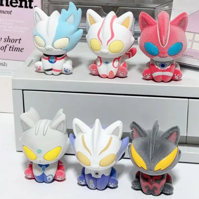 Original In-Stock BANDAI Ultraman Cat Cute Sitting Series Blind Box Zero Belia Cat Sitting Posture Figurine Model Toys Gifts
Original In-Stock BANDAI Ultraman Cat Cute Sitting Series Blind Box Zero Belia Cat Sitting Posture Figurine Model Toys Gifts