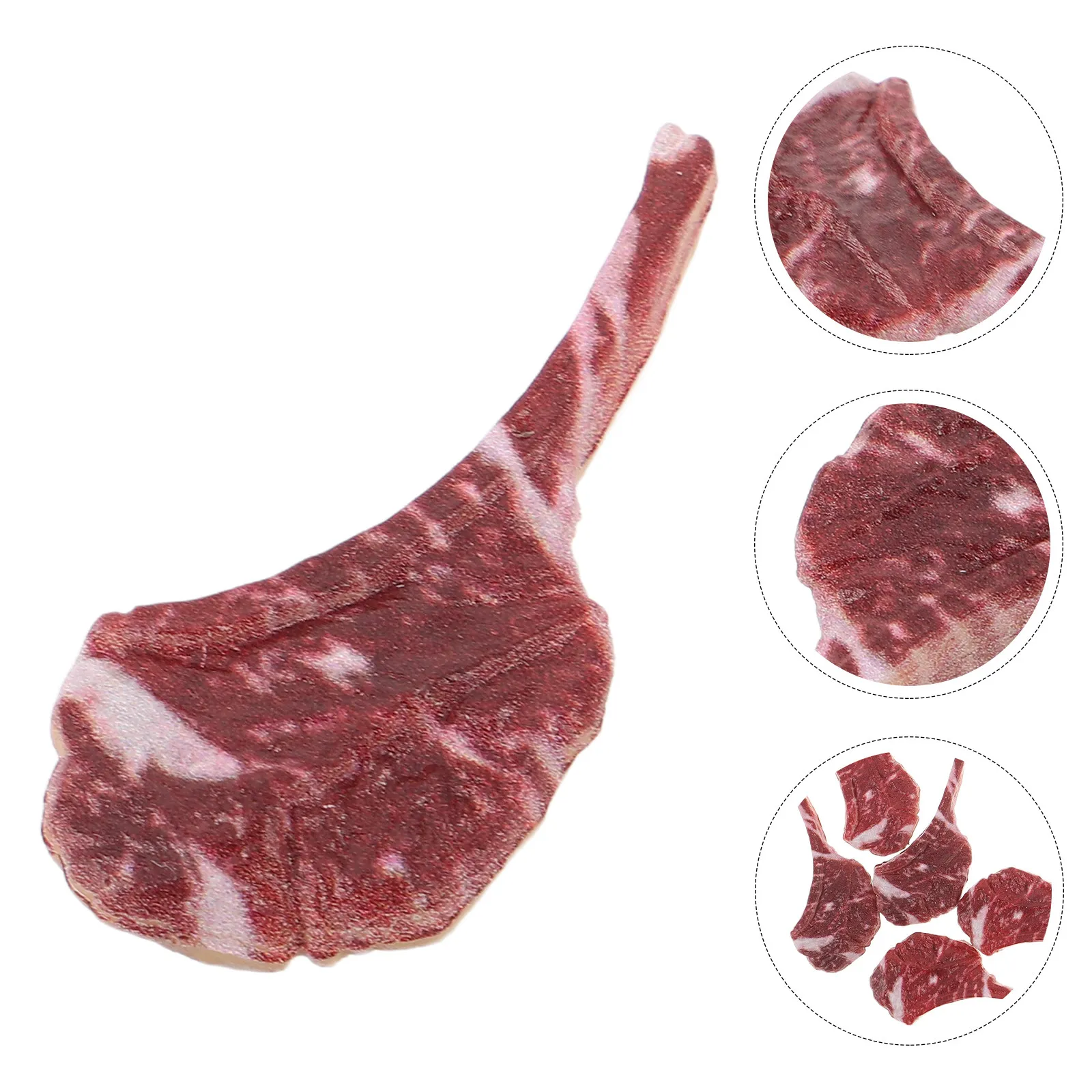 20Pcs Steak Mini Artificial Fake Steak Simulation Beef Miniature Food Display Props Dollhouse Kitchen Accessories
20Pcs Steak Mini Artificial Fake Steak Simulation Beef Miniature Food Display Props Dollhouse Kitchen Accessories