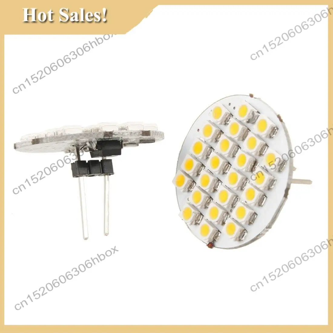 -HOPE 2 шт. Автомобильный теплый белый 1210 SMD 24 светодиода Вертикальная лампочка G4 с заднем штифтом
-HOPE 2 шт. Автомобильный теплый белый 1210 SMD 24 светодиода Вертикальная лампочка G4 с заднем штифтом
