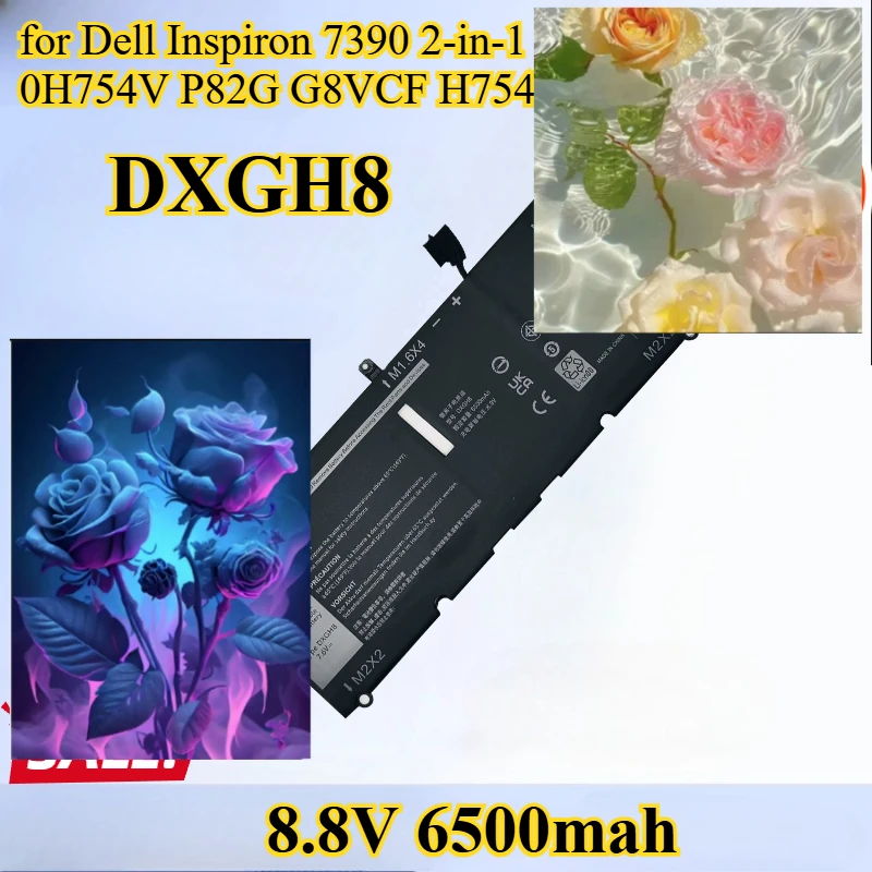 DXGH8 Laptop Battery for Dell XPS 13 9380 9370 7390 for Dell Inspiron 7390 2-in-1 7490 0H754V P82G G8VCF H754V
DXGH8 Laptop Battery for Dell XPS 13 9380 9370 7390 for Dell Inspiron 7390 2-in-1 7490 0H754V P82G G8VCF H754V