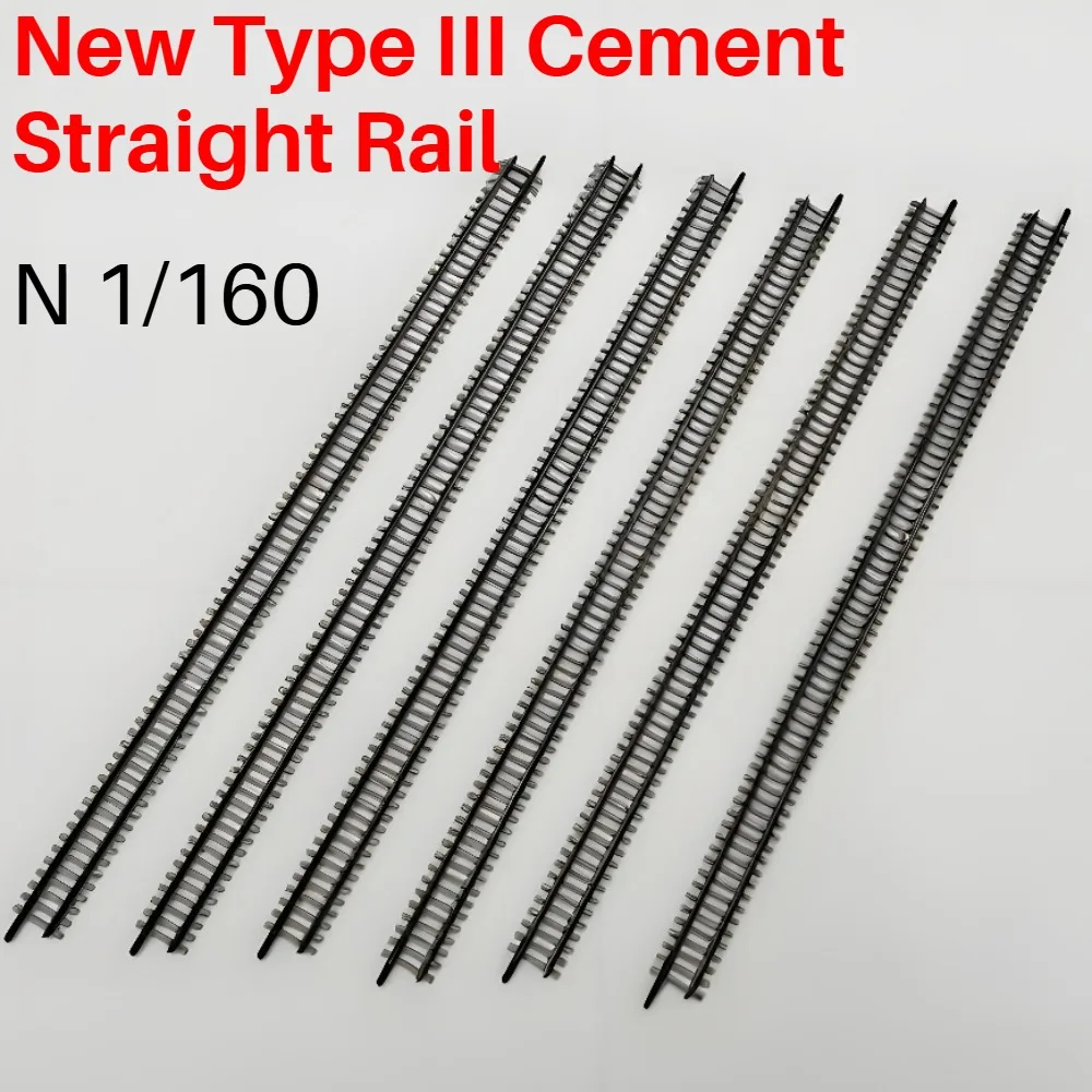 N Type 1/160 Train Accessories III Concrete Straight Rail S280 Enhanced Detail Version Track Model Sand Table Decoration Scene
N Type 1/160 Train Accessories III Concrete Straight Rail S280 Enhanced Detail Version Track Model Sand Table Decoration Scene