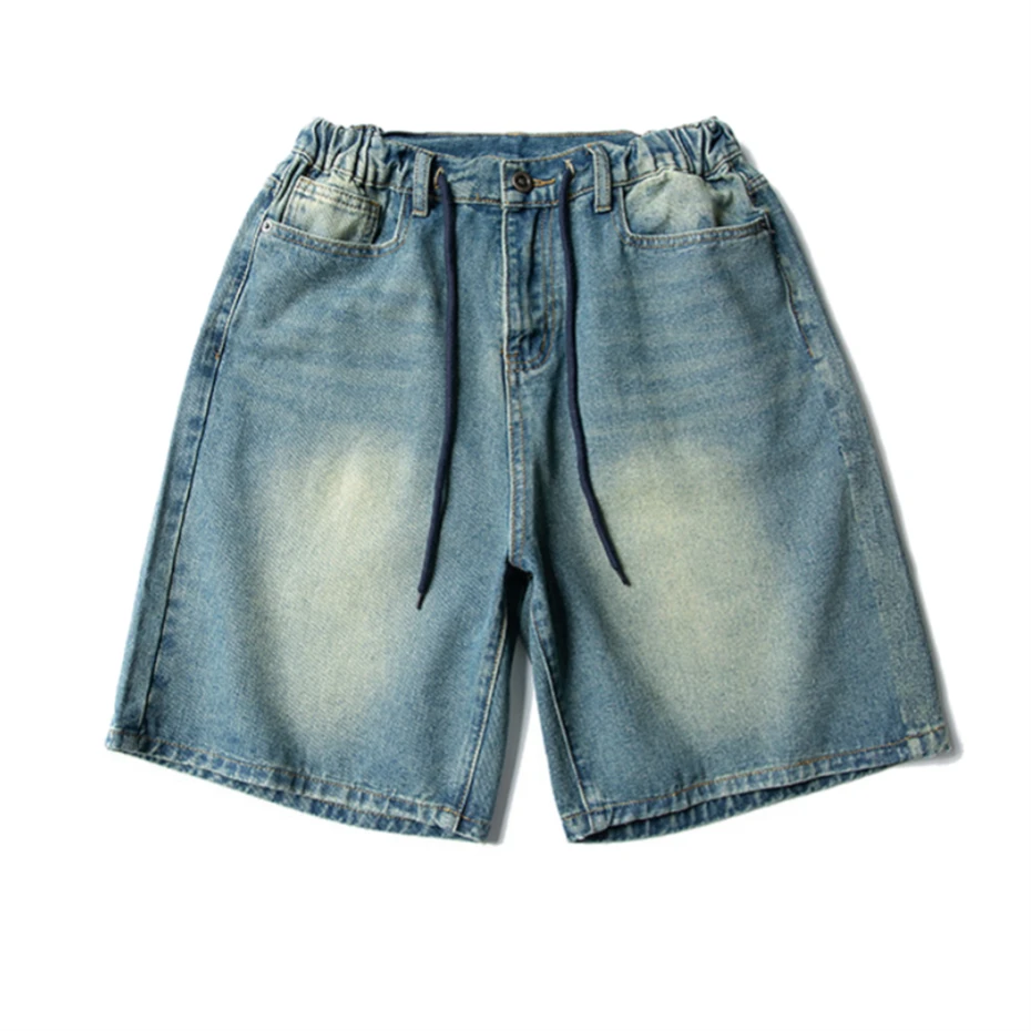 Summer Hip Hop Denim Shorts Men Streetwear Punk Gradient Jeans Short Oversized Harajuku Vintage Baggy Knee Length Pants Male
Summer Hip Hop Denim Shorts Men Streetwear Punk Gradient Jeans Short Oversized Harajuku Vintage Baggy Knee Length Pants Male