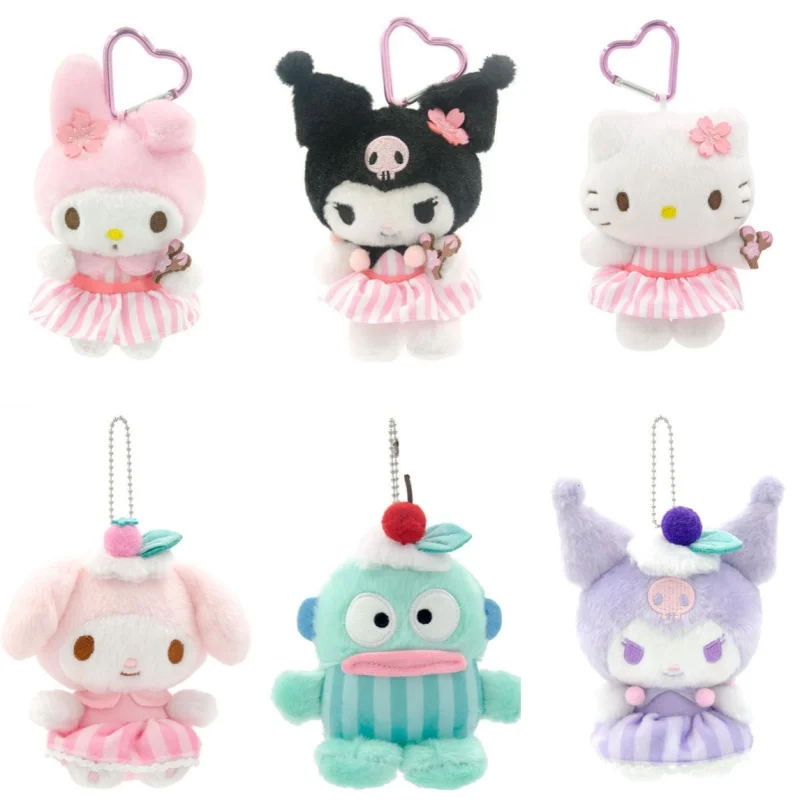 10cm Genuine Sanrio Plush Toys Hello Kitty My Melody Kuromi Stuffed Animals Doll KeychainSmall Pendant Christmas Birthday Gifts
10cm Genuine Sanrio Plush Toys Hello Kitty My Melody Kuromi Stuffed Animals Doll KeychainSmall Pendant Christmas Birthday Gifts