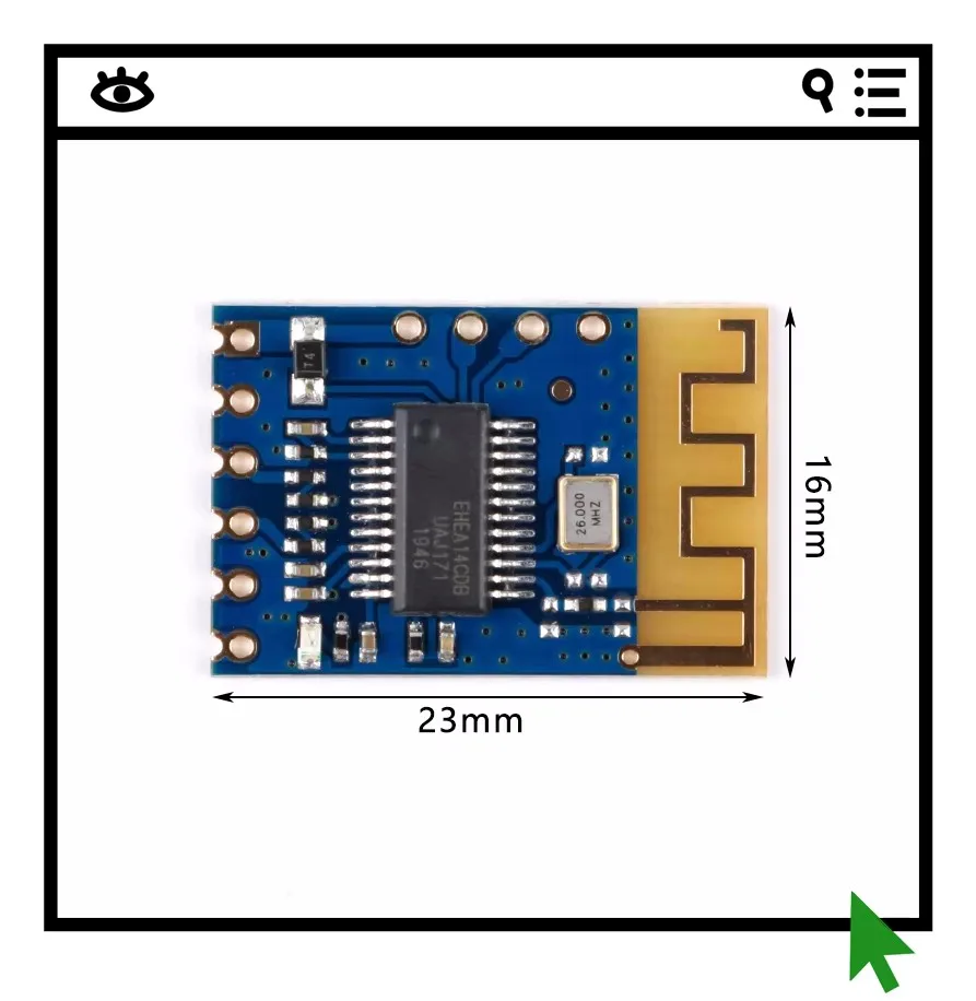 5 шт. JDY-62A Bluetooth 5.0 стерео аудиомодуль
5 шт. JDY-62A Bluetooth 5.0 стерео аудиомодуль