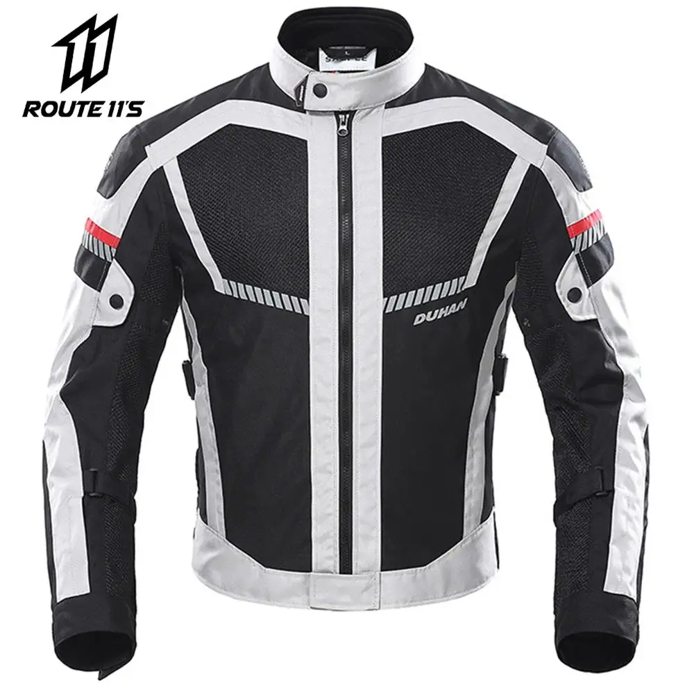 Motorcycle Jacket Men Summer Motocross Off-Road Jacket Motor Racing Jacket Breathable Mesh Reflective Jacket Protective Gear
Motorcycle Jacket Men Summer Motocross Off-Road Jacket Motor Racing Jacket Breathable Mesh Reflective Jacket Protective Gear