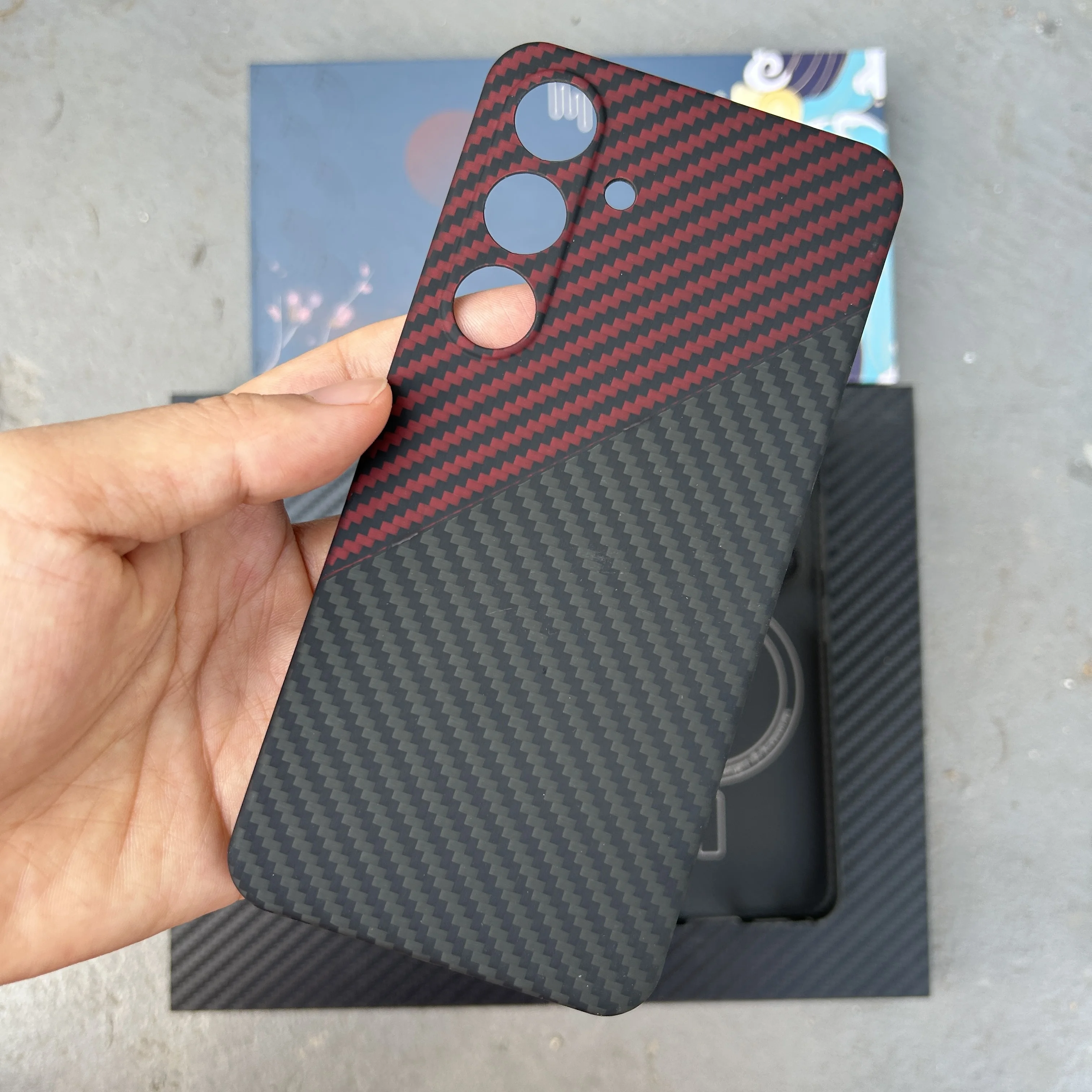 Magnetic 600D Aramid Fiber Phone Case for Samsung Galaxy S24 S25 Plus Magsafe Case Real Carbon Fiber Cover for Galaxy S24+ Case
Magnetic 600D Aramid Fiber Phone Case for Samsung Galaxy S24 S25 Plus Magsafe Case Real Carbon Fiber Cover for Galaxy S24+ Case