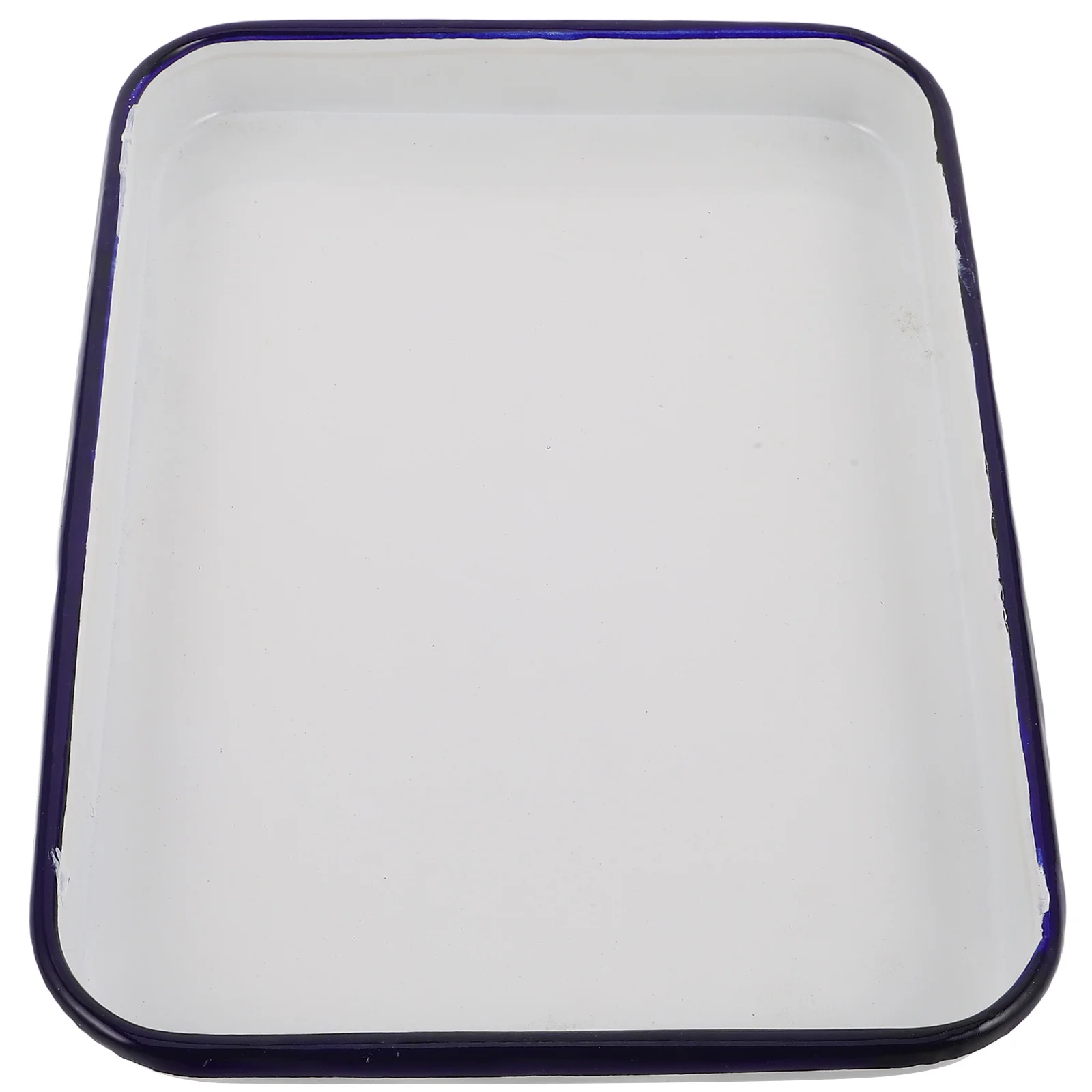 Enamel Baking Pan Tray Rectangular Roasting Cake Bakeware Vintage Design Glazed Sheet Pan Oven Roaster Nonstick Carbon Steel
Enamel Baking Pan Tray Rectangular Roasting Cake Bakeware Vintage Design Glazed Sheet Pan Oven Roaster Nonstick Carbon Steel