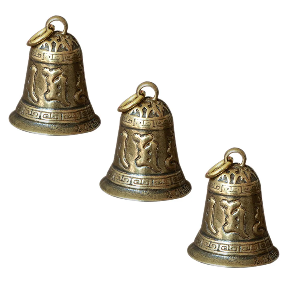 3 Pcs Earrings Brass Bell Men and Women of The Lid Lucky Charm Bells DIY Ornament
3 Pcs Earrings Brass Bell Men and Women of The Lid Lucky Charm Bells DIY Ornament
