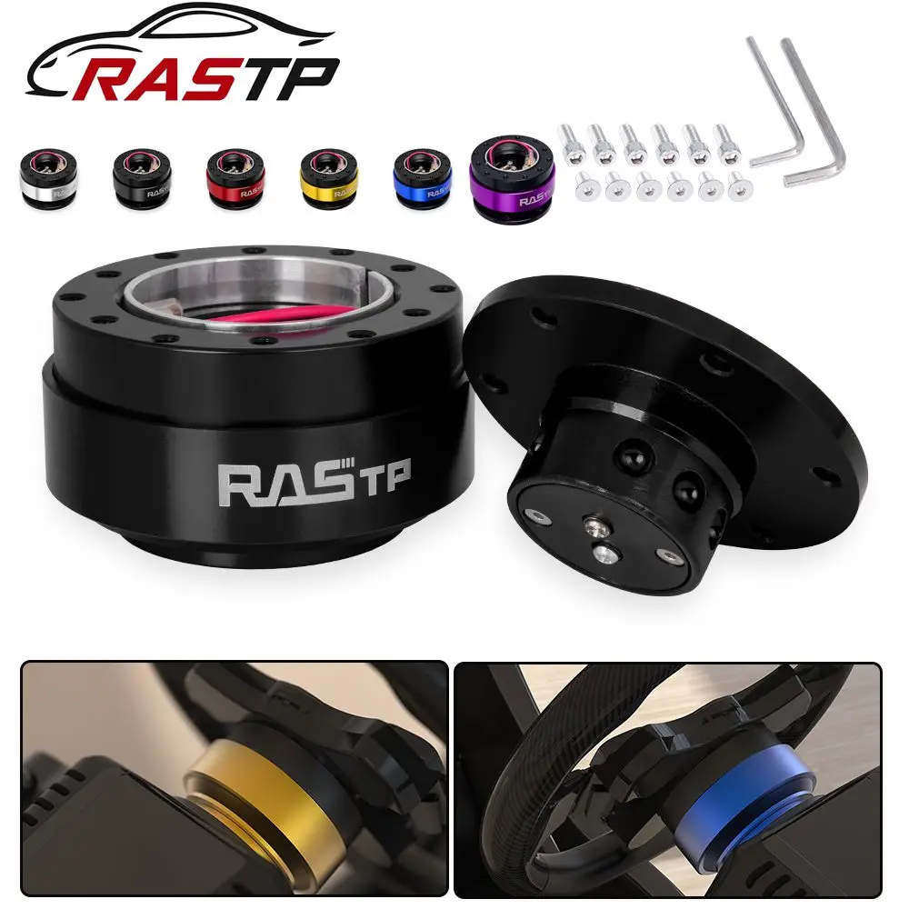 Racing Steering Wheel Snap Off Quick Release Hub Adapter Boss kit With 6-Bolt Hub Aluminum Multicolored QR030
Racing Steering Wheel Snap Off Quick Release Hub Adapter Boss kit With 6-Bolt Hub Aluminum Multicolored QR030