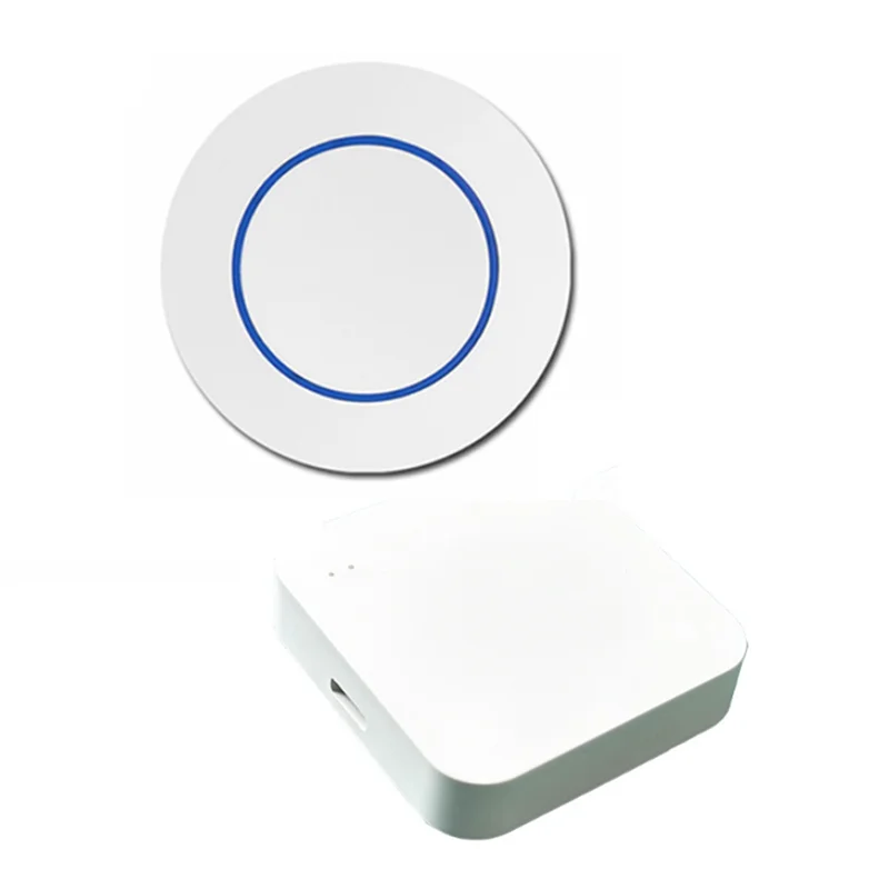 ABPQ-Zigbee Wireless Smart Scene Switch With Gateway Intelligent Automation Linkage Work For Smart Life