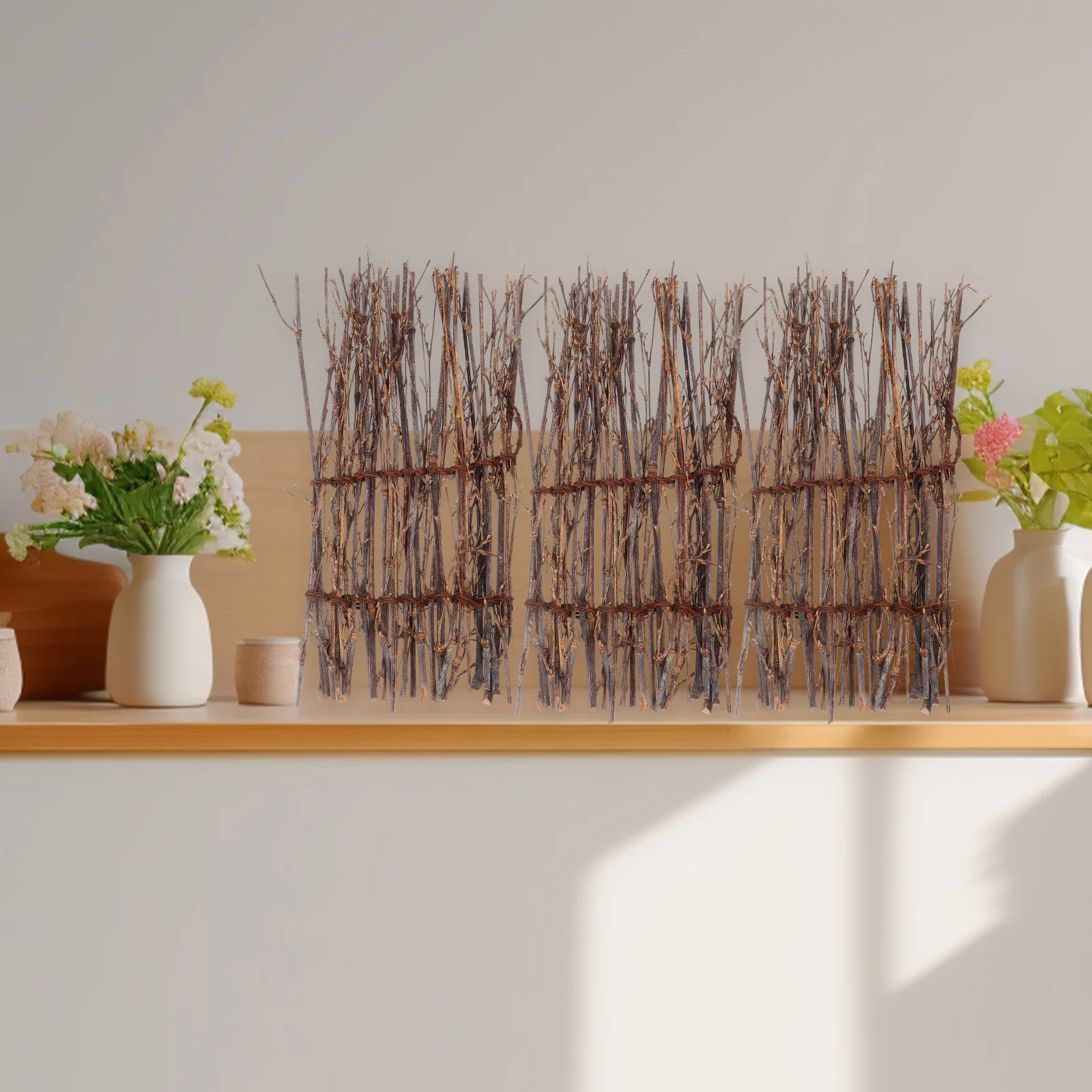 9Pcs Mini Bamboo Fence Mat Handmade Decorative Micro Landscape Bonsai Ornament Sushi Sashimi Plate Mat
9Pcs Mini Bamboo Fence Mat Handmade Decorative Micro Landscape Bonsai Ornament Sushi Sashimi Plate Mat