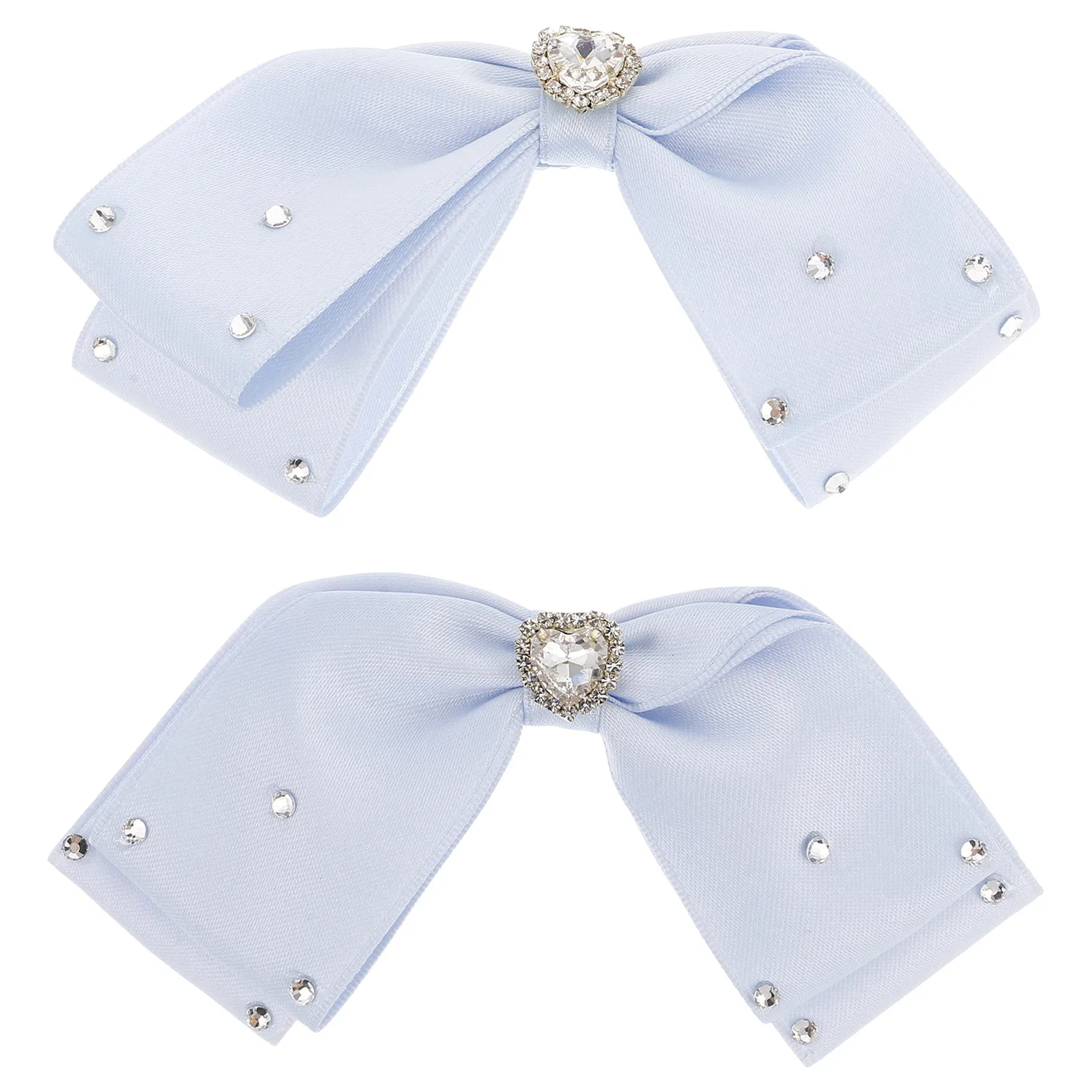 2Pcs Heart Shape Rhinestone Hair Bow Clips Fabric Bowknot Alligator Snap Clips for Little Girls Toddlers Everyday Special
2Pcs Heart Shape Rhinestone Hair Bow Clips Fabric Bowknot Alligator Snap Clips for Little Girls Toddlers Everyday Special