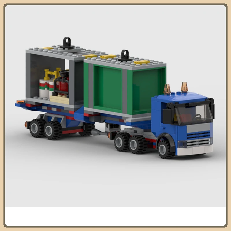 MOC-87396 Строительные блоки, автомобили, городской инженерный автомобиль, модель грузовика, прицеп, креативный подарок, головоломка, набор строительных блоков
MOC-87396 Строительные блоки, автомобили, городской инженерный автомобиль, модель грузовика, прицеп, креативный подарок, головоломка, набор строительных блоков