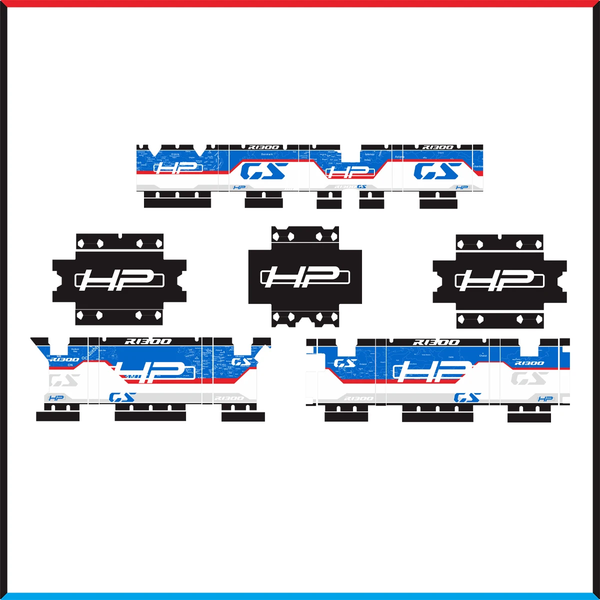 FOR BMW R 1300 GS 2023 2024, alforjas para maletero de equipaje, fundas superiores laterales, pegatinas protectoras para maleta
FOR BMW R 1300 GS 2023 2024, alforjas para maletero de equipaje, fundas superiores laterales, pegatinas protectoras para maleta
