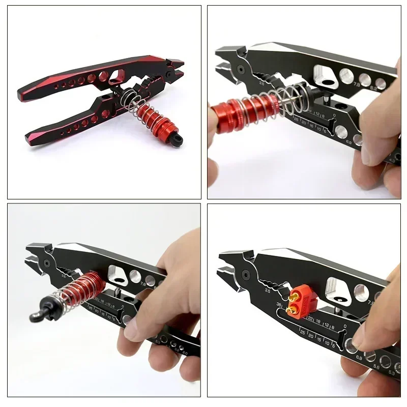 Remote control car assembly tool all-metal multi-function RC shock-absorbing tool pliers Ball nose pliers Suspension lever tool
Remote control car assembly tool all-metal multi-function RC shock-absorbing tool pliers Ball nose pliers Suspension lever tool