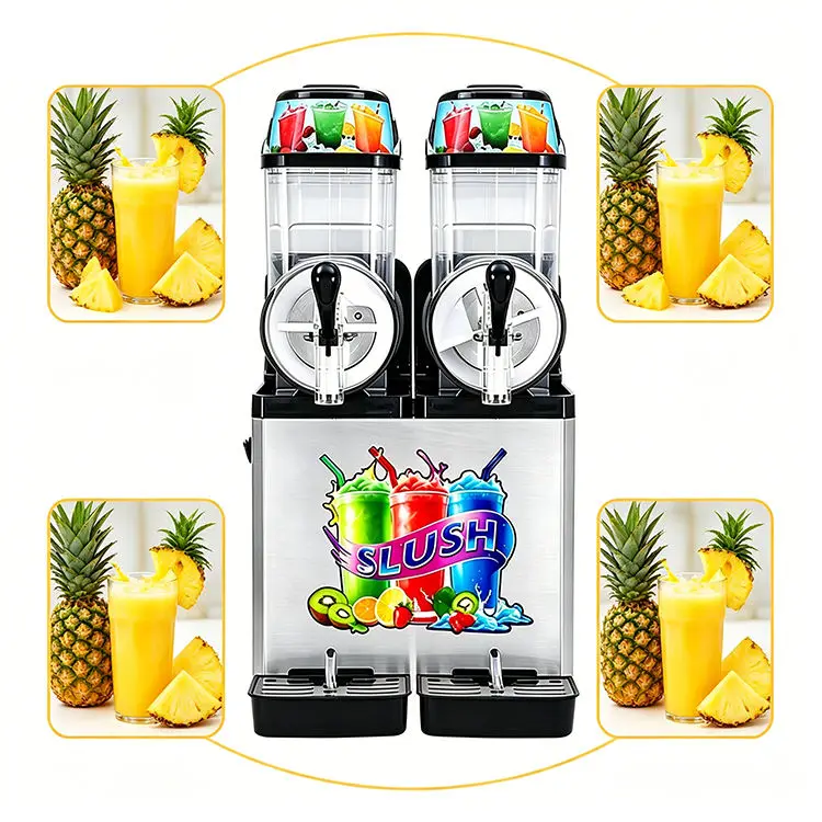 Smart Touch Screen Granita Machine With Independent Temperature Control for Premium Coffee Shop
Smart Touch Screen Granita Machine With Independent Temperature Control for Premium Coffee Shop