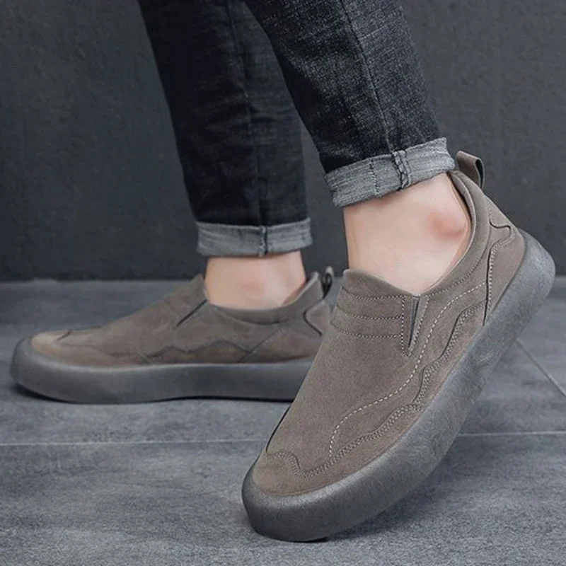 Мужская обувь Серые слипоны на плоской подошве Дизайнерские роскошные трендовые кроссовки 2025 Дышащая распродажа Обувь Предложение обычной повседневной обуви для мужчин
Мужская обувь Серые слипоны на плоской подошве Дизайнерские роскошные трендовые кроссовки 2025 Дышащая распродажа Обувь Предложение обычной повседневной обуви для мужчин