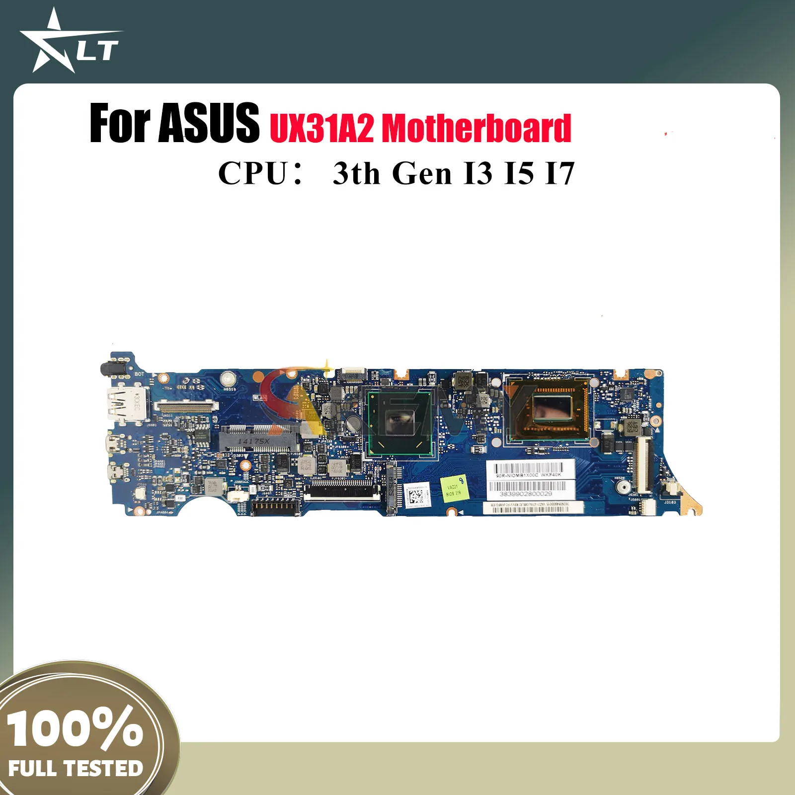 UX31A2 Laptop Motherboard For ASUS ZenBook UX31A2 UX31A Notebook Mainboard With I3 I5 I7 CPU 100% tests OK fast shipping stk
UX31A2 Laptop Motherboard For ASUS ZenBook UX31A2 UX31A Notebook Mainboard With I3 I5 I7 CPU 100% tests OK fast shipping stk
