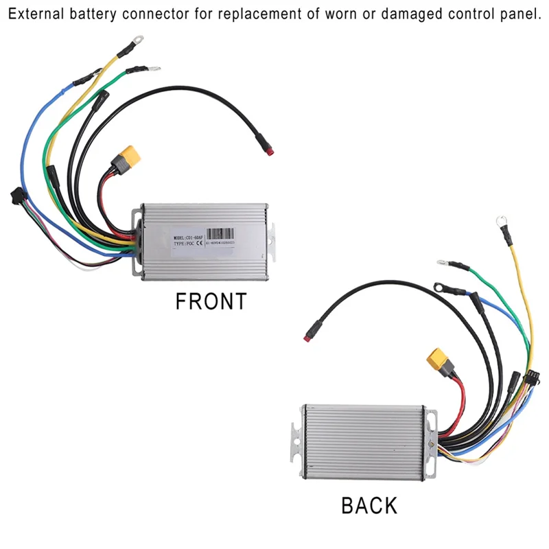 B48B-Rear Wheel Controller Only For INOKIM 60V OXO Electric Scooter Control System Main & Sub Controller Spare Parts
B48B-Rear Wheel Controller Only For INOKIM 60V OXO Electric Scooter Control System Main & Sub Controller Spare Parts