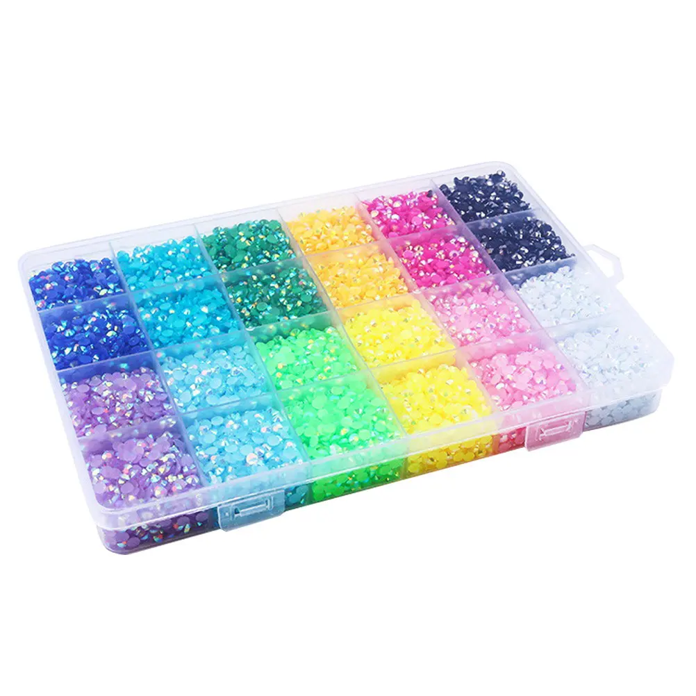 Креативные стразы из полимерной смолы для дизайна ногтей, DIY украшения для маникюра, кристаллы AB, цветные стразы для нейл-арта и рукоделия
Креативные стразы из полимерной смолы для дизайна ногтей, DIY украшения для маникюра, кристаллы AB, цветные стразы для нейл-арта и рукоделия