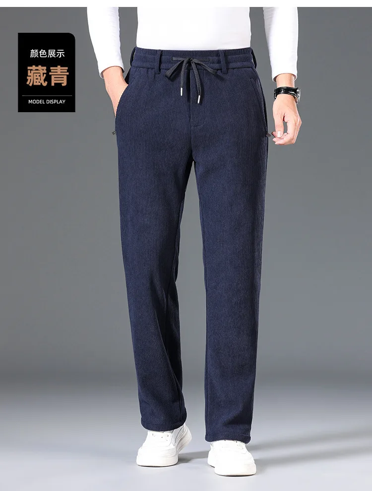 Mens Corduroy Trousers Casual Wear Straight Leg Relaxed Fit Large Size Soft Fabric Fall Winter Collection Modern Trend Outdoor
Mens Corduroy Trousers Casual Wear Straight Leg Relaxed Fit Large Size Soft Fabric Fall Winter Collection Modern Trend Outdoor
