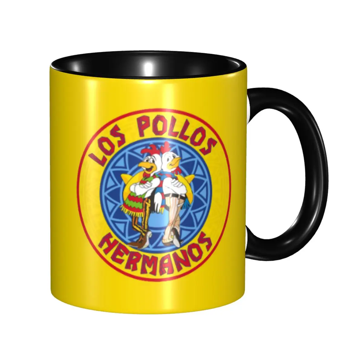 Custom Los Pollos Hermanos Bullseye Coffee Mugs DIY Hermanos Movie Print Ceramic Milk Tea Cups
Custom Los Pollos Hermanos Bullseye Coffee Mugs DIY Hermanos Movie Print Ceramic Milk Tea Cups