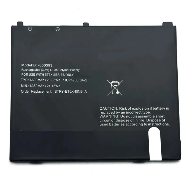 for Zebra BT-000393 6600mAh Battery Pack ET51 ET56 BTRY-ET5X-8IN5-01
for Zebra BT-000393 6600mAh Battery Pack ET51 ET56 BTRY-ET5X-8IN5-01