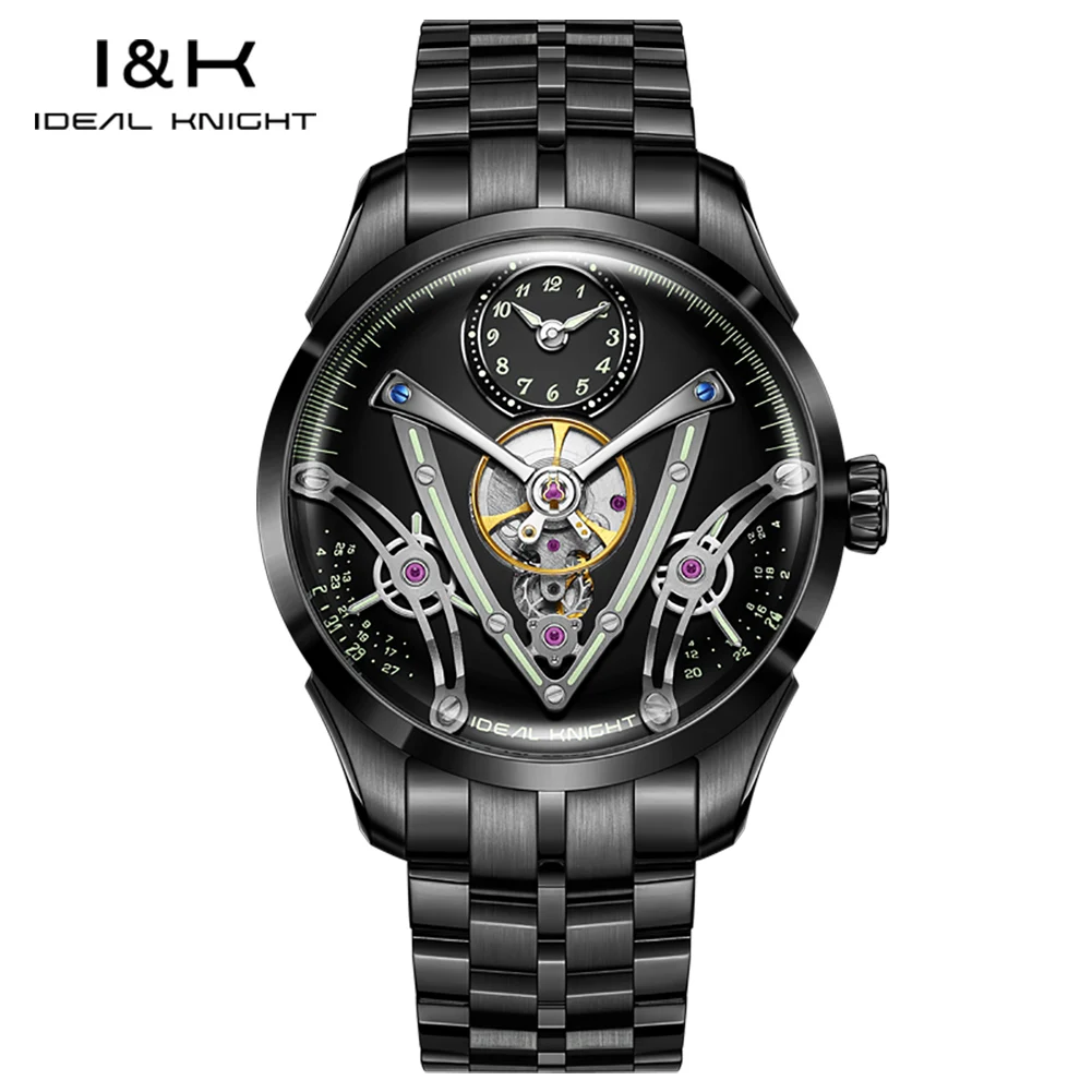 Мужские часы IDEAL KNIGHT 6821, черные, из нержавеющей стали, водонепроницаемые, с люминесцентными стрелками, автоматические, механические.
Мужские часы IDEAL KNIGHT 6821, черные, из нержавеющей стали, водонепроницаемые, с люминесцентными стрелками, автоматические, механические.