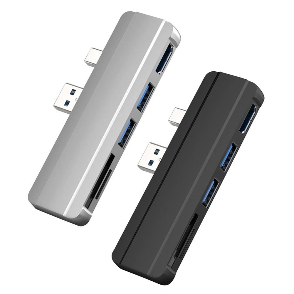 USB-хаб 3.0, док-станция для Microsoft Surface Pro 6/5/4 с портом USB 3.0, HDMI-совместимый адаптер-разветвитель с поддержкой SD/TF-карт
USB-хаб 3.0, док-станция для Microsoft Surface Pro 6/5/4 с портом USB 3.0, HDMI-совместимый адаптер-разветвитель с поддержкой SD/TF-карт