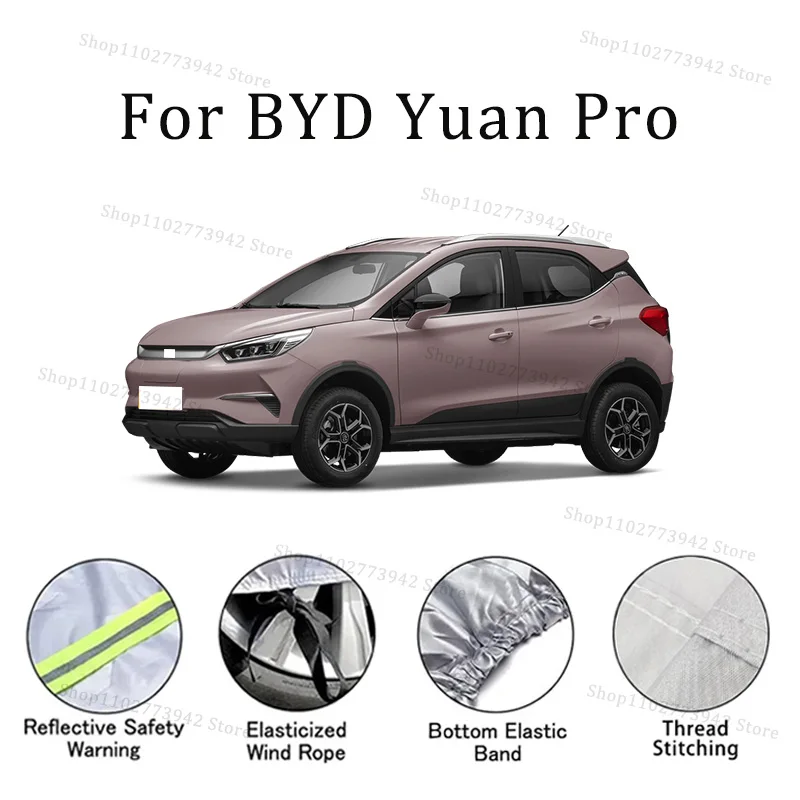 For BYD Yuan Pro Car Cover Car Waterproof All Weather Automobiles Full Exterior Covers - Sun-proof Outdoor Anti Scratch
For BYD Yuan Pro Car Cover Car Waterproof All Weather Automobiles Full Exterior Covers - Sun-proof Outdoor Anti Scratch
