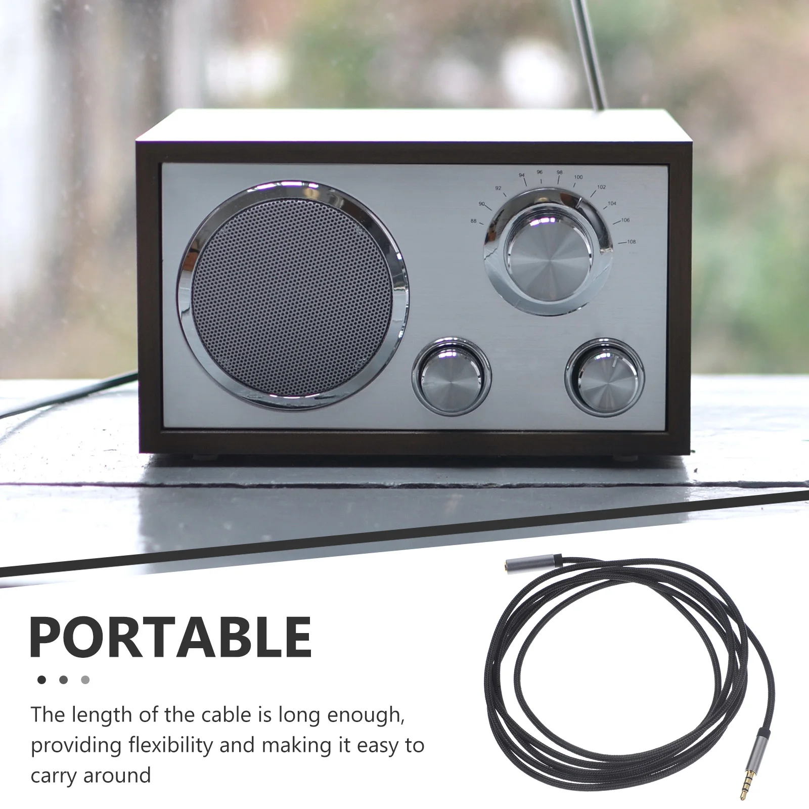 3.5mm Audio Extension Cable Male to Female for Headphones Laptop Phone Gaming Headset Stable Signal Transmission
3.5mm Audio Extension Cable Male to Female for Headphones Laptop Phone Gaming Headset Stable Signal Transmission
