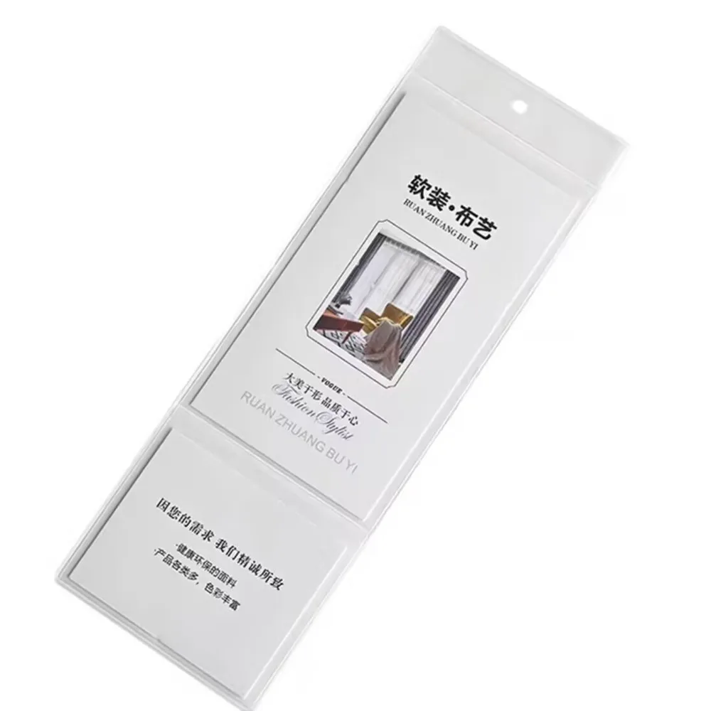 100pcs W8 9cm Plastic Display Price Sign Card Tag Promotion Label PVC Hang Sleeve Protective Envelope Cover Bags 2 Pockets
100pcs W8 9cm Plastic Display Price Sign Card Tag Promotion Label PVC Hang Sleeve Protective Envelope Cover Bags 2 Pockets