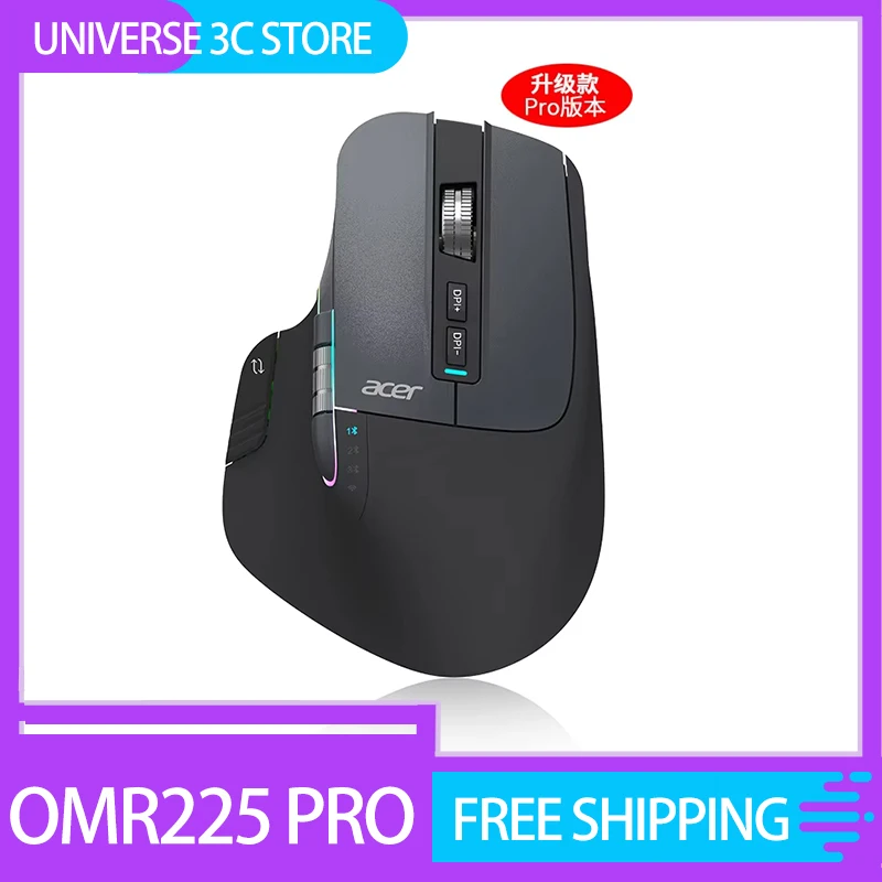 Acer Omr225 геймерская мышь 3 режима Bluetooth беспроводная мышь двойной прокрутки эргономичная мышь пользовательское программирование игровые мыши офисные мыши
Acer Omr225 геймерская мышь 3 режима Bluetooth беспроводная мышь двойной прокрутки эргономичная мышь пользовательское программирование игровые мыши офисные мыши