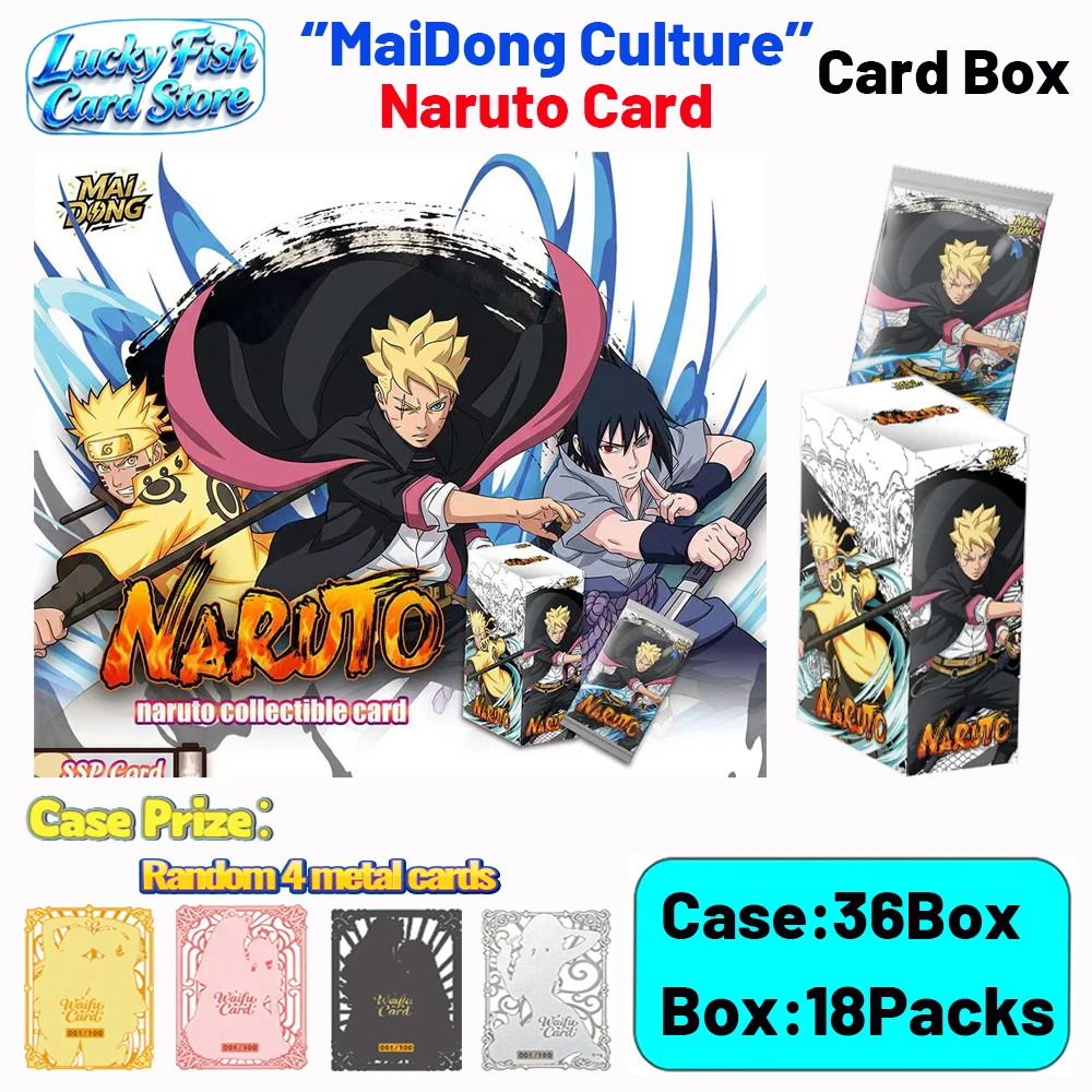 Wholesale 2026 New MaiDong Naruto CCG TCG Anime Collection Cards Uzumaki Naruto Hinata Children Gift
Wholesale 2026 New MaiDong Naruto CCG TCG Anime Collection Cards Uzumaki Naruto Hinata Children Gift