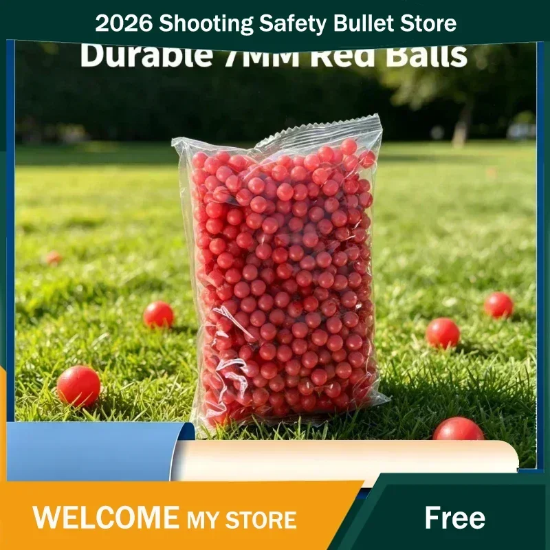 2026 For 2026 20297.0mm BB Soft Bulletcool Kids Safe 7MM Red Soft Elastic Balls Lightweight Outdoor Game Toy Fittings 500Pcs/Bag
2026 For 2026 20297.0mm BB Soft Bulletcool Kids Safe 7MM Red Soft Elastic Balls Lightweight Outdoor Game Toy Fittings 500Pcs/Bag