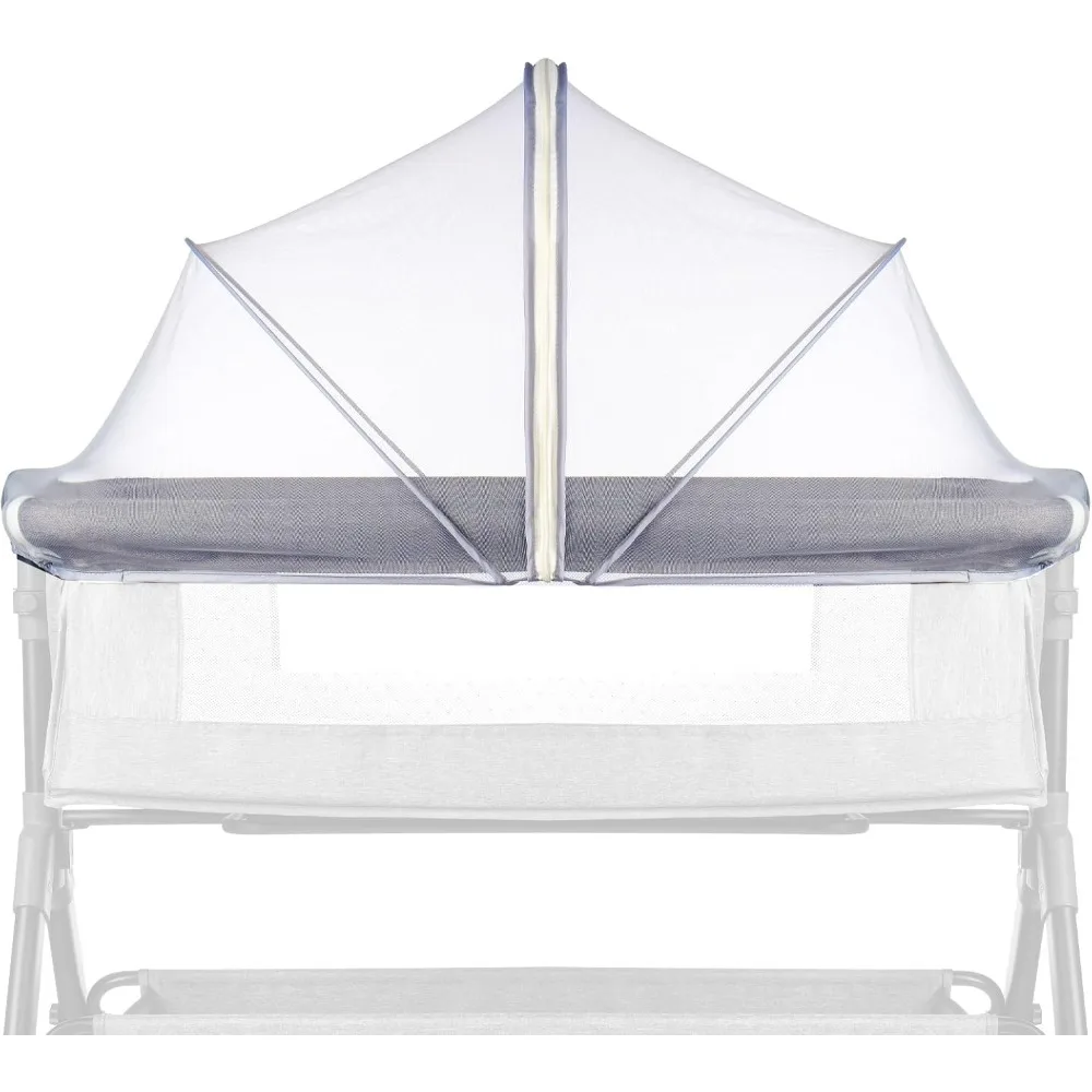 bassinet cover mosquito net for babies to keep insects/bugs/cats out, toddler bassinet/bedside sleeper/crib net with two-way zip
bassinet cover mosquito net for babies to keep insects/bugs/cats out, toddler bassinet/bedside sleeper/crib net with two-way zip