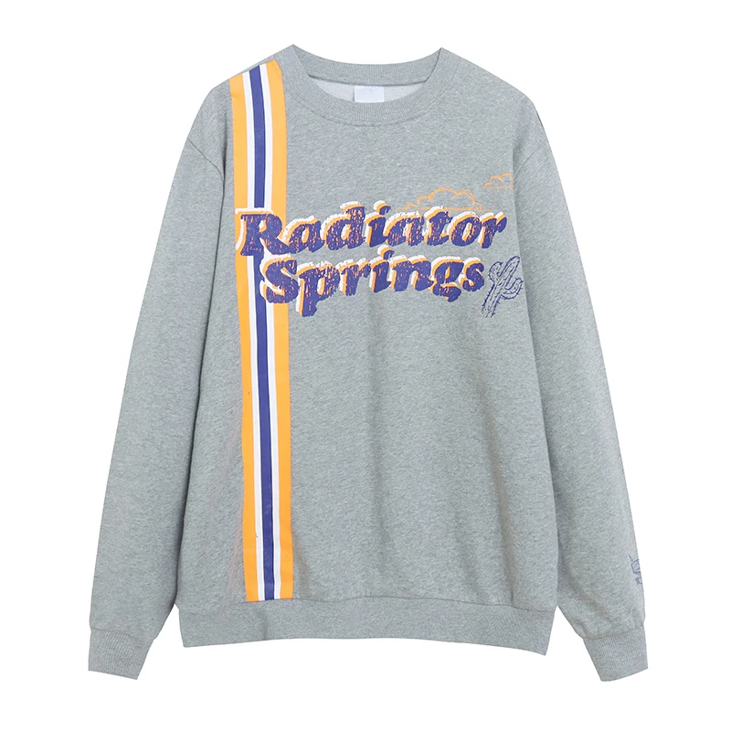 Vintage Cartoon Letter Print Fleece Lined Hoodie Loose Fit Street Style Pure Cotton Long Sleeve round Neck mid Length Women's...
Vintage Cartoon Letter Print Fleece Lined Hoodie Loose Fit Street Style Pure Cotton Long Sleeve round Neck mid Length Women's...