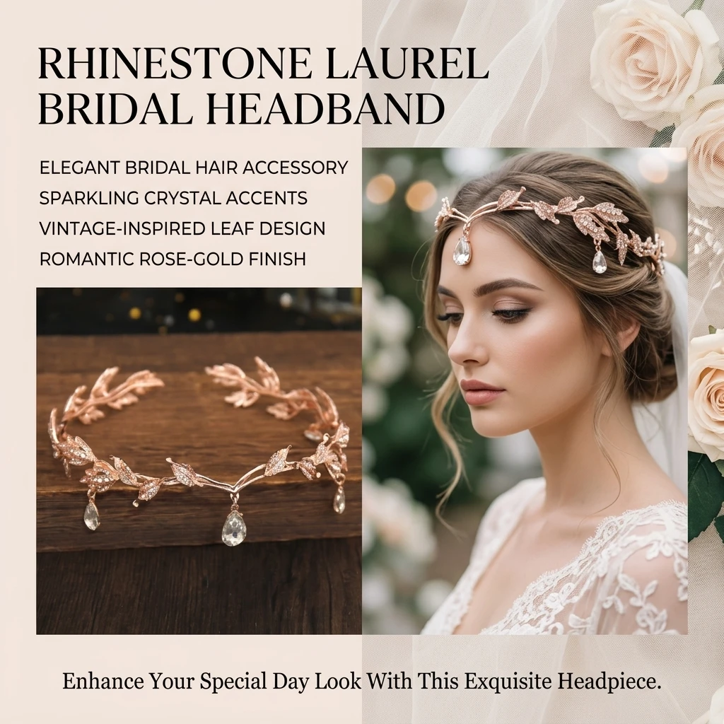 Vintage Crystal Rhinestone Waterdrop Leaf Tiaras Crown Headband Wedding Hair Accessories Frontlet Bridesmaid Bridal Hair Jewelry
Vintage Crystal Rhinestone Waterdrop Leaf Tiaras Crown Headband Wedding Hair Accessories Frontlet Bridesmaid Bridal Hair Jewelry