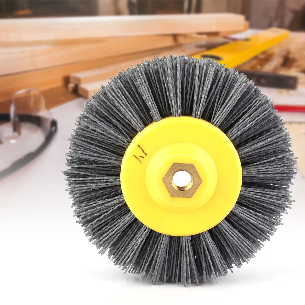 Abrasive Wire Drawing Wheel Brush Polished Head Brush for Antique Stone Wood Burnishing Polishing Wheel
Abrasive Wire Drawing Wheel Brush Polished Head Brush for Antique Stone Wood Burnishing Polishing Wheel