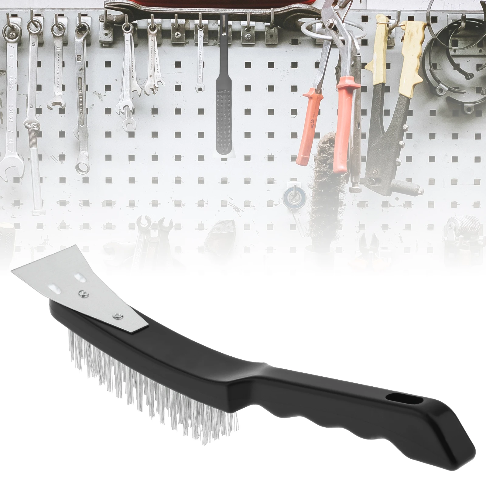 Galvanized Steel Wire Brush for Cleaning Rust Removal Welding Slag Paint with Ergonomic Handle Metal Scraper Wire Brush
Galvanized Steel Wire Brush for Cleaning Rust Removal Welding Slag Paint with Ergonomic Handle Metal Scraper Wire Brush